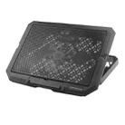 X1 Router Notebook Cooler Stand Fan Base Adjustable Height Laptop Cooling Pad - 3