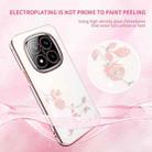 For Xiaomi Redmi Note 14 Pro+ 5G Bling Diamond Flower All-inclusive Phone Case(Pink) - 3