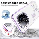 For Xiaomi Redmi Note 14 Pro+ 5G Bling Diamond Flower All-inclusive Phone Case(Purple) - 2