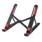 A9 Adjustable Height Portable Laptop Foldable Desktop Holder(Red) - 1