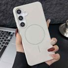 For Samsung Galaxy S25+ 5G Glossy TPU Shockproof MagSafe Phone Case(Rock Color) - 1