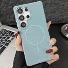 For Samsung Galaxy S25 Ultra 5G Glossy TPU Shockproof MagSafe Phone Case(Blue) - 1