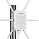 WAVLINK WN588HX3 AX3000 Outdoor WiFi Extender with 6 Antennas Dual Band WiFi Repeater, Plug:UK Plug - 1