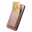 For Realme Neo 7 Retro Magsafe Card Bag PU Back Cover Phone Case(Pink) - 3