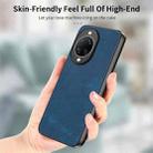 For Huawei nova 14 Vintage Leather PC Back Cover Phone Case(Blue) - 2