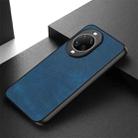 For Huawei nova 14 Vintage Leather PC Back Cover Phone Case(Blue) - 3