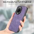 For Huawei nova 14 Pro Vintage Leather PC Back Cover Phone Case(Purple) - 2