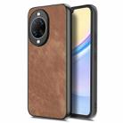 For Huawei nova 14 Pro Vintage Leather PC Back Cover Phone Case(Brown) - 1