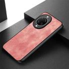 For Huawei nova 14 Ultra Vintage Leather PC Back Cover Phone Case(Pink) - 3