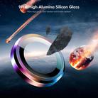 For OPPO Reno13 Global ENKAY Hat-Prince 9H Rear Camera Lens Aluminium Alloy Tempered Glass Film(Pink) - 3