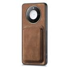 For Honor X60 Pro 5G Retro Leather Card Bag Magnetic Phone Case(Brown) - 2
