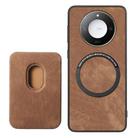 For Honor X60 Pro 5G Retro Leather Card Bag Magnetic Phone Case(Brown) - 3