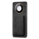For Honor X60 Pro 5G Retro Leather Card Bag Magnetic Phone Case(Black) - 2