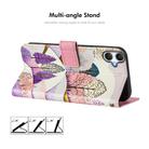 For Samsung Galaxy A06 4G ENKAY Painted Leather Phone Case with Card Slots ＆ Holder(View Pattern) - 2