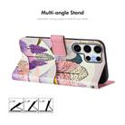 For Samsung Galaxy S24 Ultra 5G ENKAY Painted Leather Phone Case with Card Slots ＆ Holder(Panda Pattern) - 2