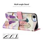 For iPhone 16e ENKAY Painted Leather Phone Case with Card Slots ＆ Holder(Cat Pattern) - 2