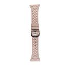 For Huawei Watch GT5 Pro 42mm Heart-Shaped Embossed 18mm Leather Watch Band(Pink) - 1