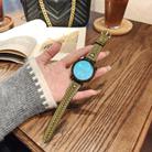 For Huawei Watch GT 5 46mm Heart-Shaped Embossed 22mm Leather Watch Band(Retro Green) - 2