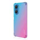 For Redmi A5 4G 171.7mm ENKAY Hat-Prince Gradient Airbag TPU Phone Case(Blue Pink) - 1
