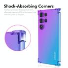 For Samsung Galaxy S25 Ultra 5G ENKAY Hat-Prince Gradient Airbag TPU Phone Case(Purple Gold) - 2