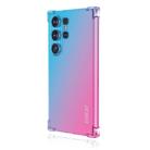 For Samsung Galaxy S25 Ultra 5G ENKAY Hat-Prince Gradient Airbag TPU Phone Case(Blue Pink) - 1