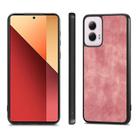 For Motorola Moto G Power 5G 2024 Vintage Leather PC Back Cover Phone Case(Pink) - 2