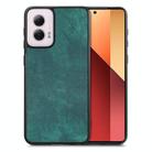 For Motorola Moto G Power 5G 2024 Vintage Leather PC Back Cover Phone Case(Green) - 1