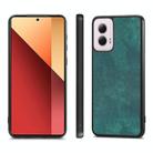 For Motorola Moto G Power 5G 2024 Vintage Leather PC Back Cover Phone Case(Green) - 2