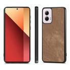 For Motorola Moto G Power 5G 2024 Vintage Leather PC Back Cover Phone Case(Brown) - 2
