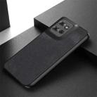 For Motorola Moto G Power 2025 5G Vintage Leather PC Back Cover Phone Case(Black) - 3