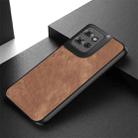 For Motorola Moto G Power 2025 5G Vintage Leather PC Back Cover Phone Case(Brown) - 3