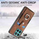 For Motorola Moto Edge 60 Fusion Retro Skin-feel Ring Card Wallet Phone Case(Brown) - 3