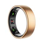 R10 SIZE 7 Smart Ring, Support Heart Rate / Blood Oxygen / Sleep / Multiple Sports Modes(Gold) - 1