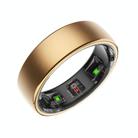 R10 SIZE 9 Smart Ring, Support Heart Rate / Blood Oxygen / Sleep / Multiple Sports Modes(Gold) - 3