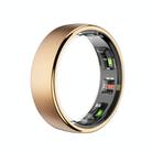 R10 SIZE 11 Smart Ring, Support Heart Rate / Blood Oxygen / Sleep / Multiple Sports Modes(Gold) - 2
