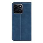 For Honor 200 Smart Retro-skin Magnetic Suction Leather Phone Case(Dark Blue) - 3