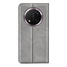 For Honor X9c Retro-skin Magnetic Suction Leather Phone Case(Grey) - 3