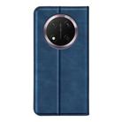 For Honor X9c Retro-skin Magnetic Suction Leather Phone Case(Dark Blue) - 3