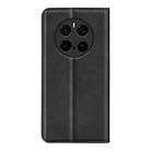 For Honor Magic7 5G Retro-skin Magnetic Suction Leather Phone Case(Black) - 3