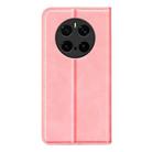 For Honor Magic7 Pro Retro-skin Magnetic Suction Leather Phone Case(Pink) - 3