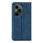 For Honor 400 Pro Global 160.8mm Retro-skin Magnetic Suction Leather Phone Case(Dark Blue) - 3