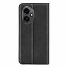 For Honor 400 Global 156.5mm Retro-skin Magnetic Suction Leather Phone Case(Black) - 3