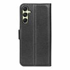 For Samsung Galaxy A16 5G Litchi Texture Horizontal Flip Leather Phone Case with Holder(Black) - 3
