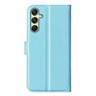 For Samsung Galaxy A16 5G Litchi Texture Horizontal Flip Leather Phone Case with Holder(Blue) - 3