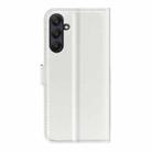 For Samsung Galaxy A26 5G Litchi Texture Horizontal Flip Leather Phone Case with Holder(White) - 3