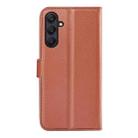 For Samsung Galaxy A26 5G Litchi Texture Horizontal Flip Leather Phone Case with Holder(Brown) - 3