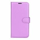 For Samsung Galaxy A26 5G Litchi Texture Horizontal Flip Leather Phone Case with Holder(Purple) - 2