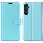For Samsung Galaxy A26 5G Litchi Texture Horizontal Flip Leather Phone Case with Holder(Blue) - 1