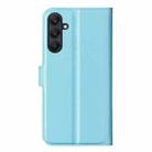 For Samsung Galaxy A26 5G Litchi Texture Horizontal Flip Leather Phone Case with Holder(Blue) - 3