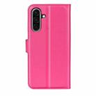 For Samsung Galaxy A36 Litchi Texture Horizontal Flip Leather Phone Case with Holder(Rose Red) - 3